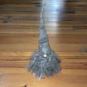 Asas Tomtebod Original Tomte Gnome Grey Wool Size Large Handmade Sweden Gotander